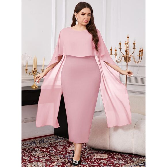 sage corset prom dress Suzhoufashion Mermaid Satin Long Formal Dress With Slit Collar Size:21 Stylish Kurta Set Petite-Friendly Work Outfits with Rosette Embellishment